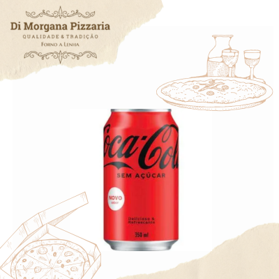 Di Morgana - Coca-Cola Zero Açucar - 350ml