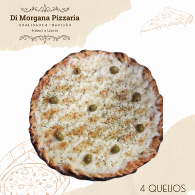 4 Queijos Pizza - Di Morgana Pizzaria