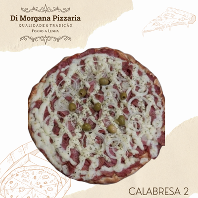 Calabresa 2 Pizza - Di Morgana Pizzaria