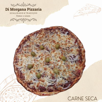 Carne Seca Pizza - Di Morgana Pizzaria
