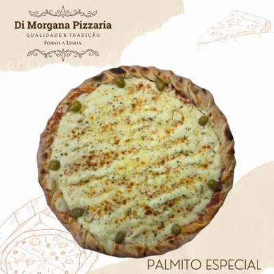 Palmito Especial Pizza - Di Morgana Pizzaria